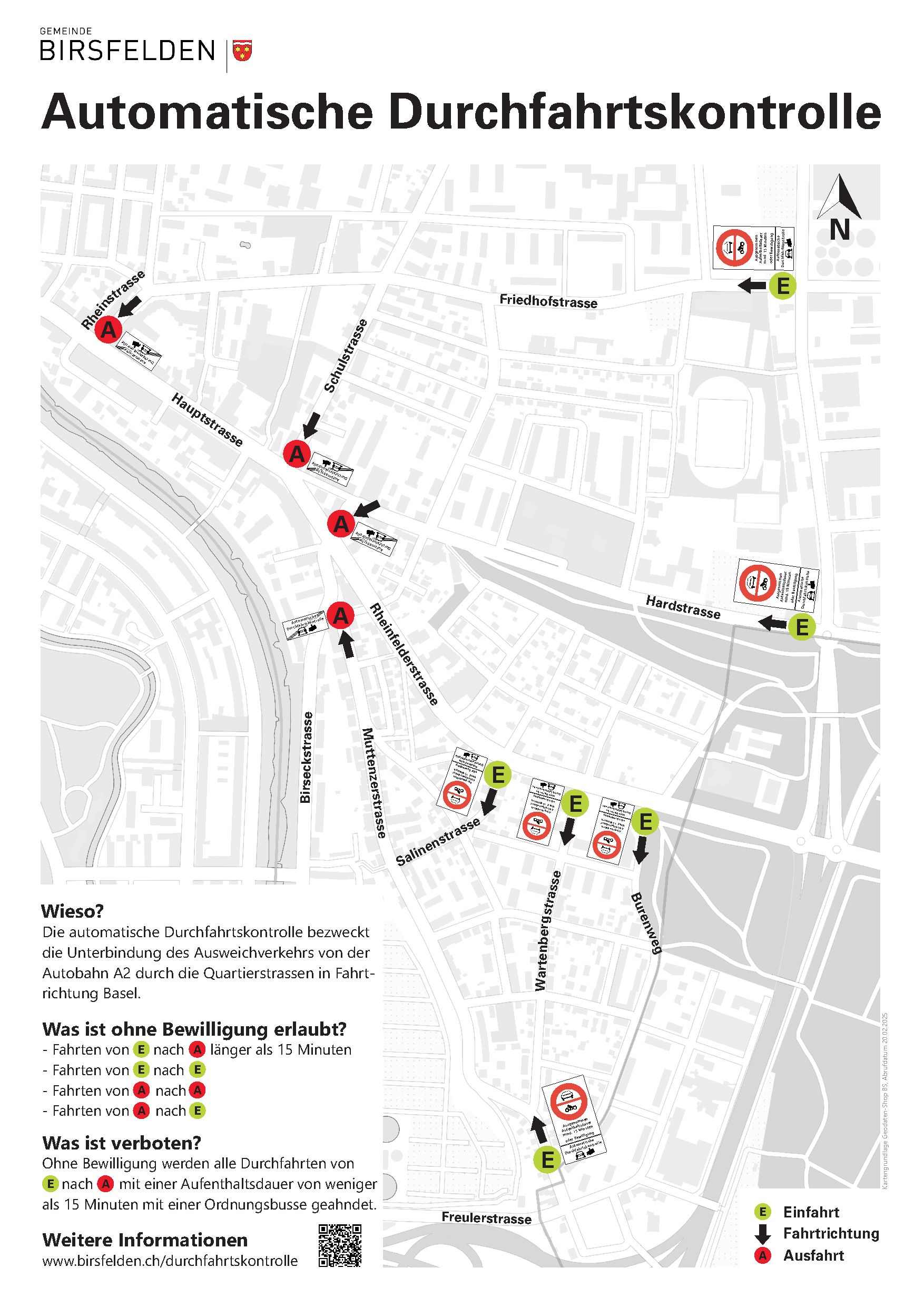 ADK Übersichtstafel